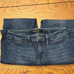 Liverpool Women's Dark Blue High Rise Jeans